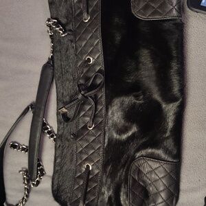 Chanel Cabon line cotton club tote